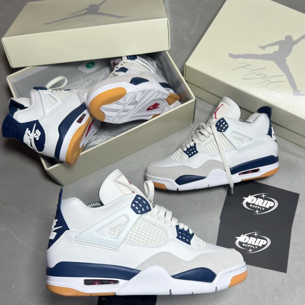 JORDAN 4 Retro SB "NAVY"