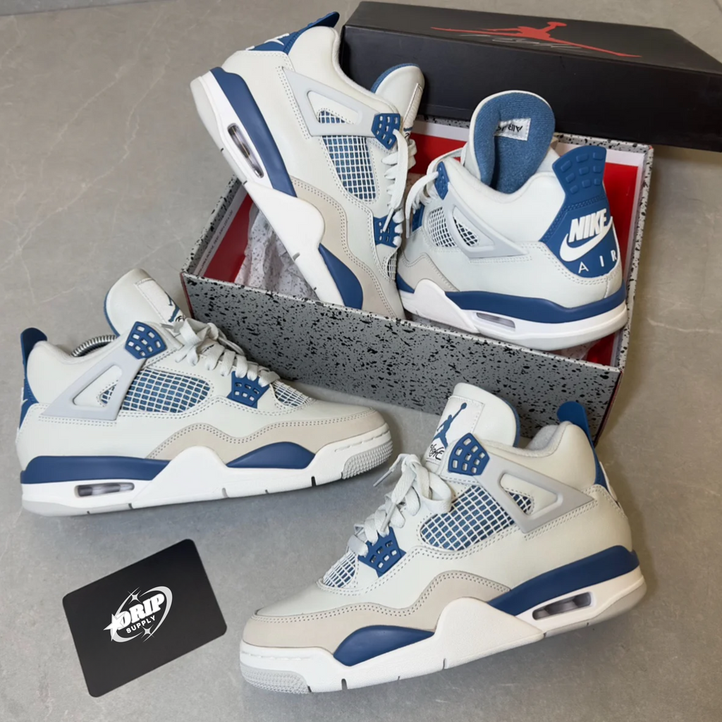 JORDAN 4 "MILITARY BLUE" 2024