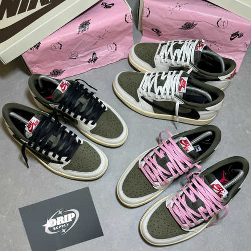Air Jordan 1 Retro Low OG SP Travis Scott Medium Olive