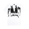 Stüssy Doberman Tee "WHITE"