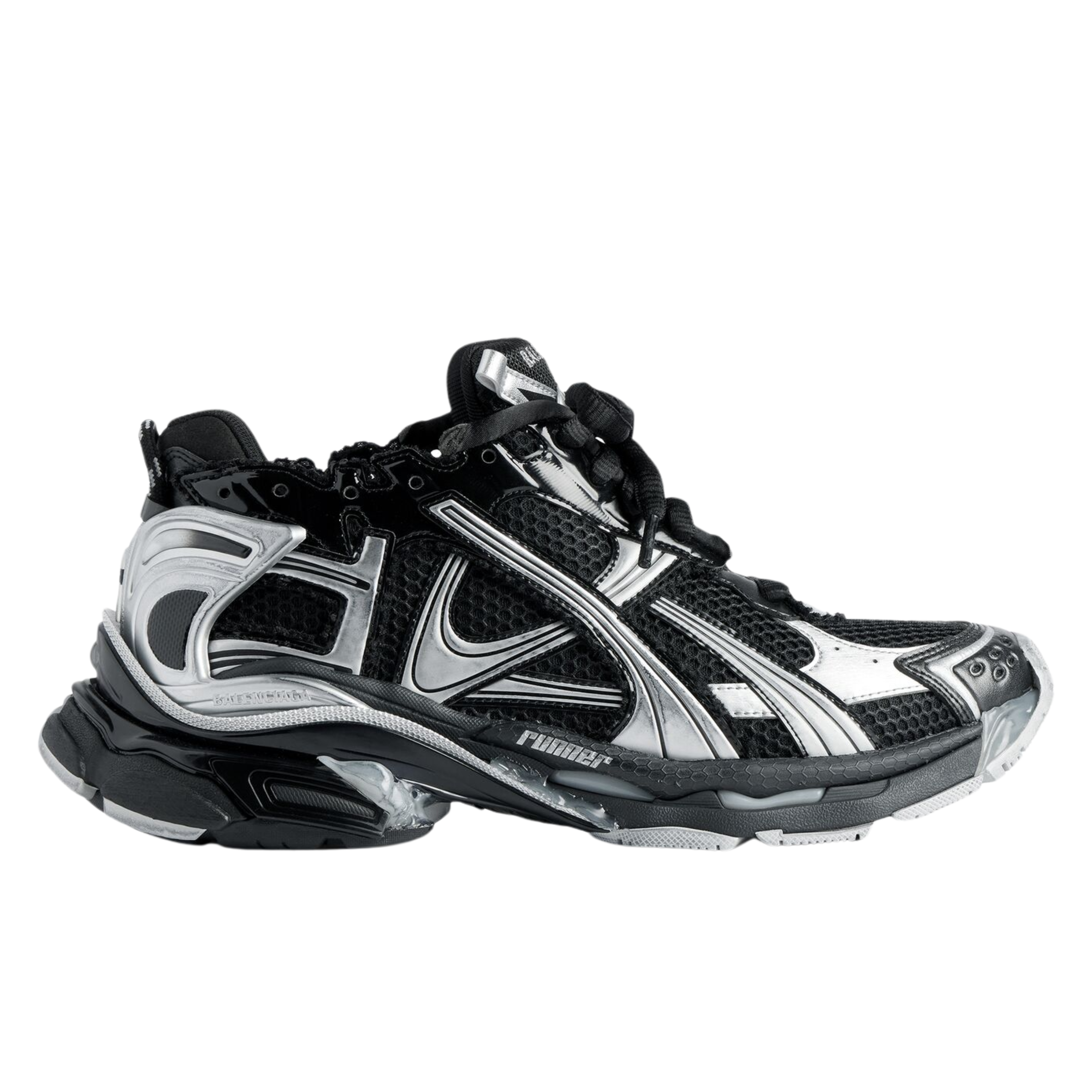 Balenciaga Runner "BLACK/SILVER"