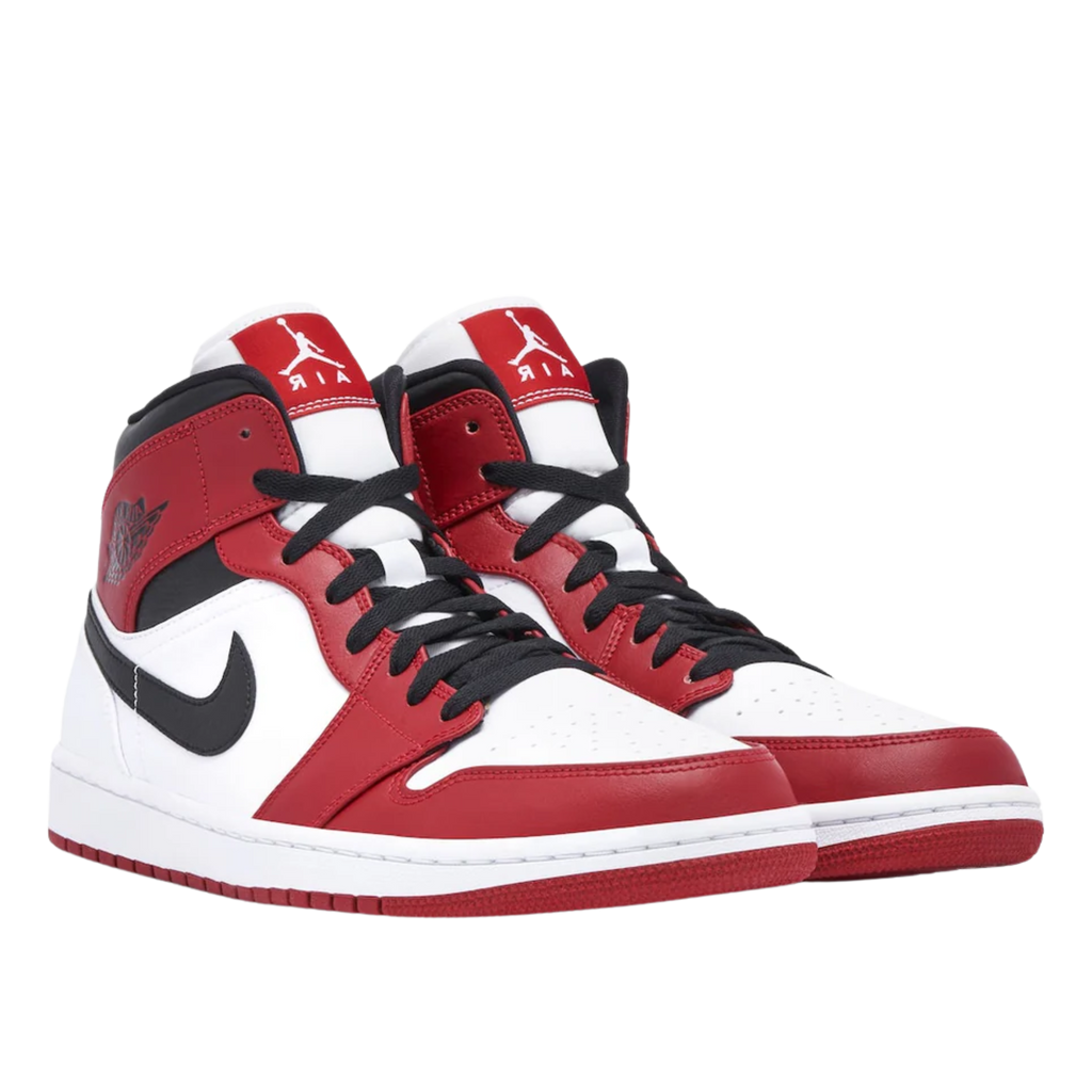 Air Jordan 1 Mid "CHICAGO WHITE"