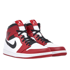 Air Jordan 1 Mid "CHICAGO WHITE"