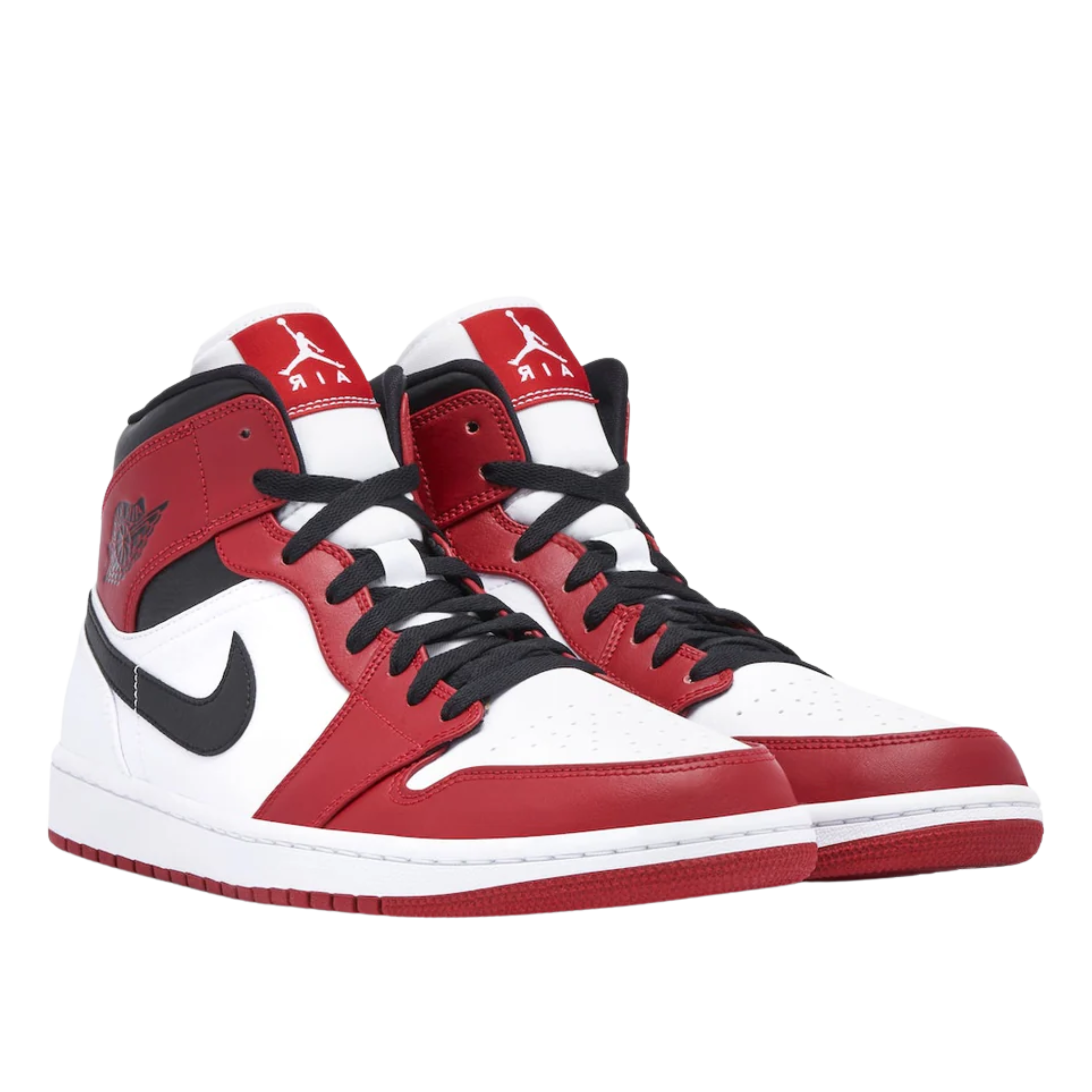 Air Jordan 1 Mid "CHICAGO WHITE"