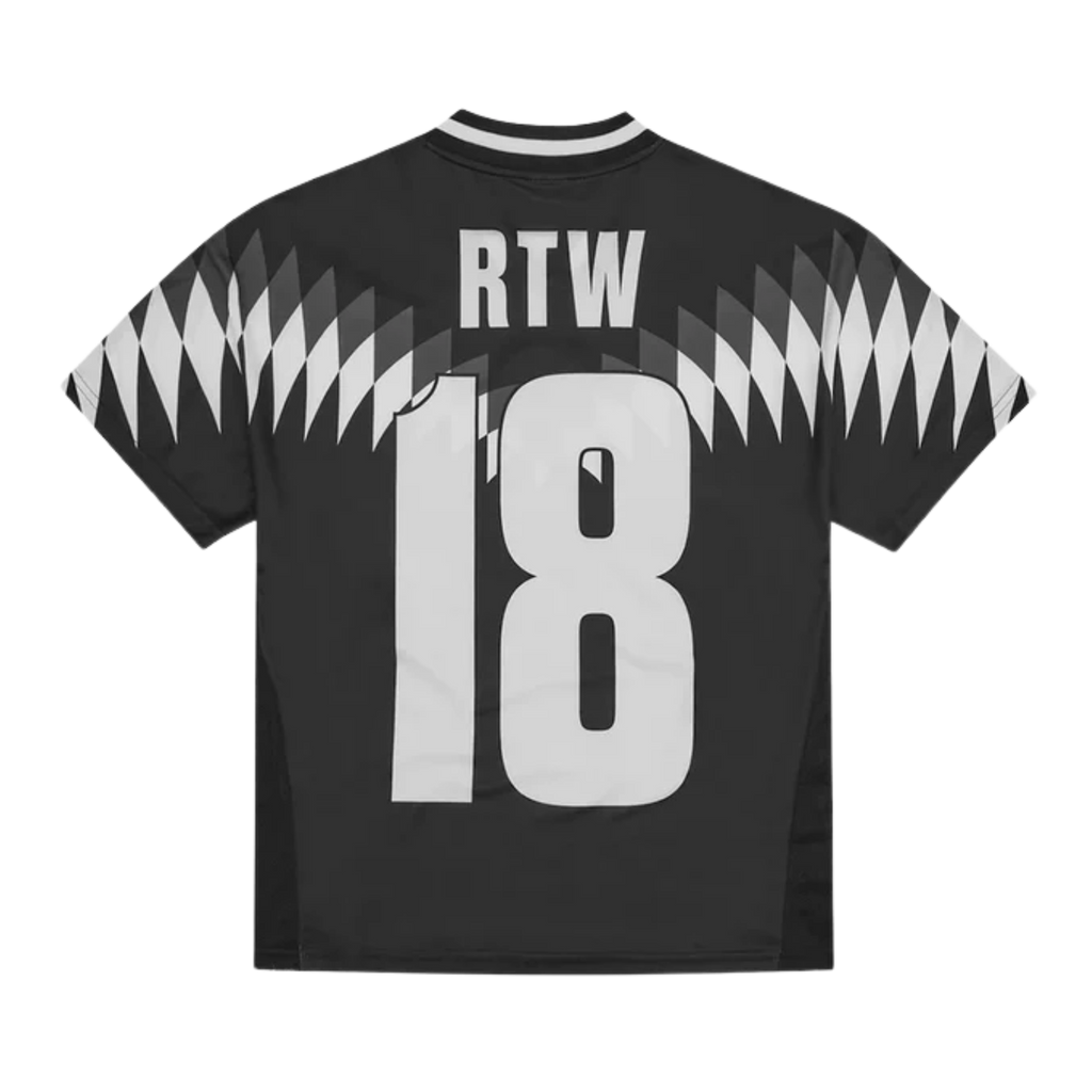 Corteiz Club RTW Football Jersey Black