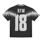 Corteiz Club RTW Football Jersey Black