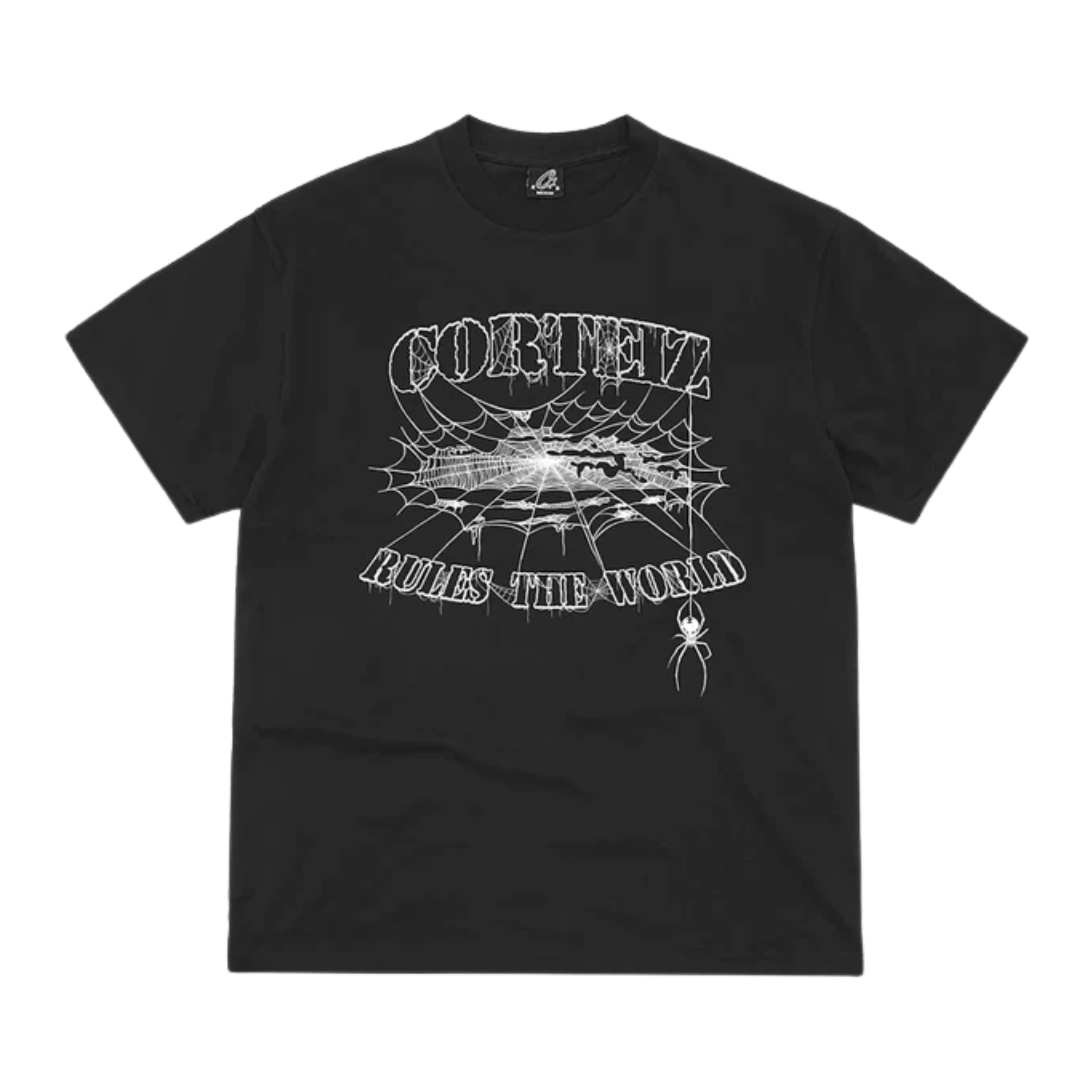 Corteiz Web Alcatraz Tee Black
