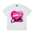 Corteiz Alcatraz Heart Tee White