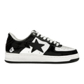 Bape Sta Patent Leather "BLACK/WHITE"