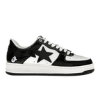 Bape Sta Patent Leather "BLACK/WHITE"