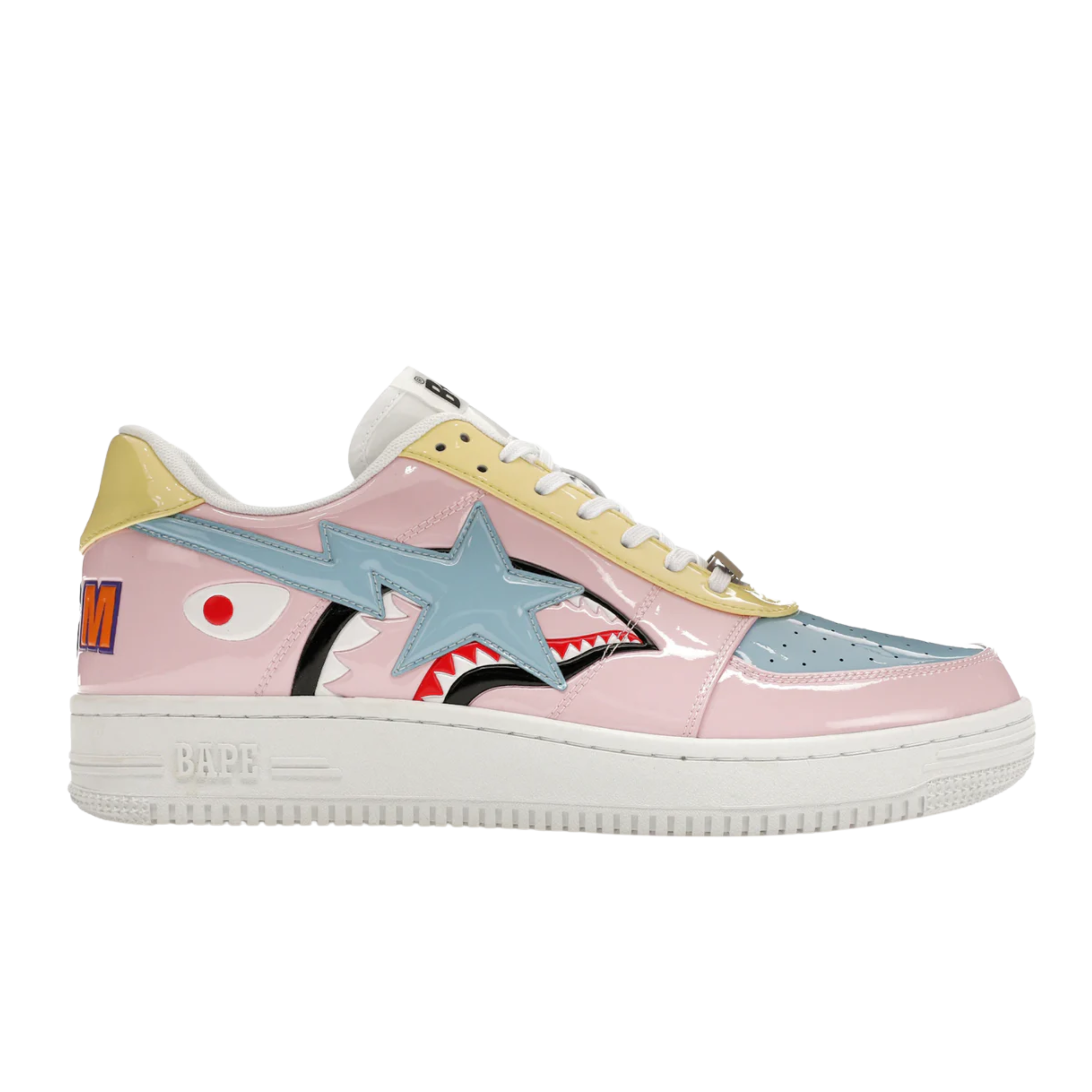 Bape Sta Low M2 20th Anniversary Patent "PINK"