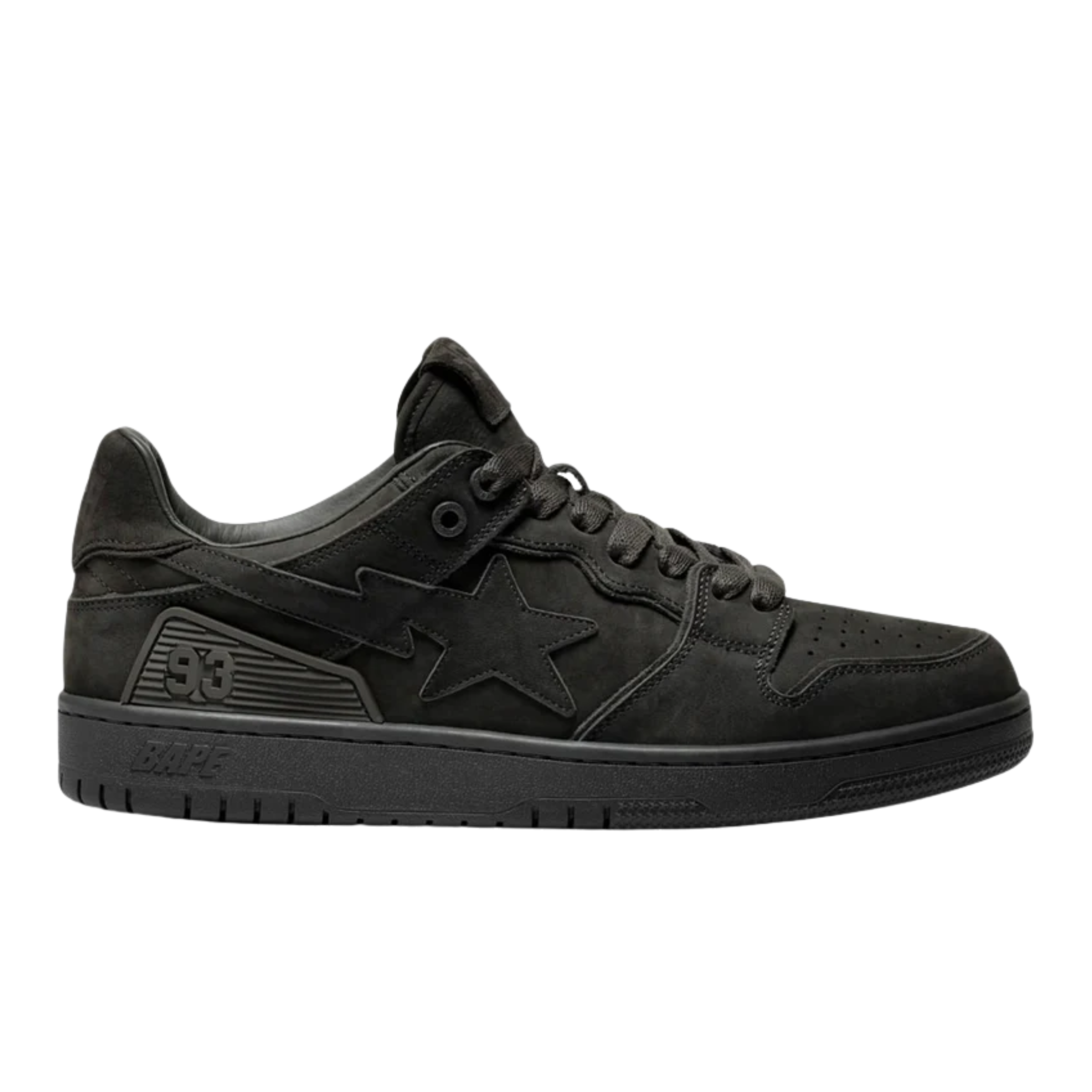 Bape SK8 Sta Nubuck "TRIPLE BLACK"