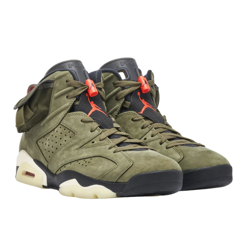 Air Jordan 6 x Travis Scott "MEDIUM OLIVE"