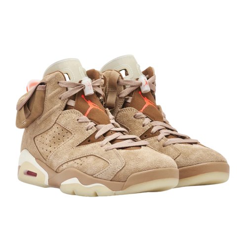 Air Jordan 6 x Travis Scott "BRITISH KHAKI"