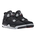 JORDAN 4 "BLACK CANVAS"