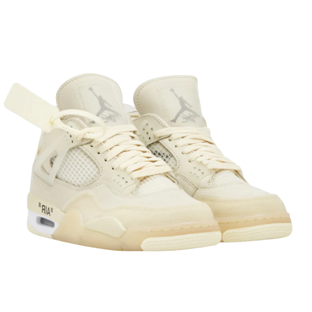 JORDAN 4 Retro "OFF-WHITE SAIL"