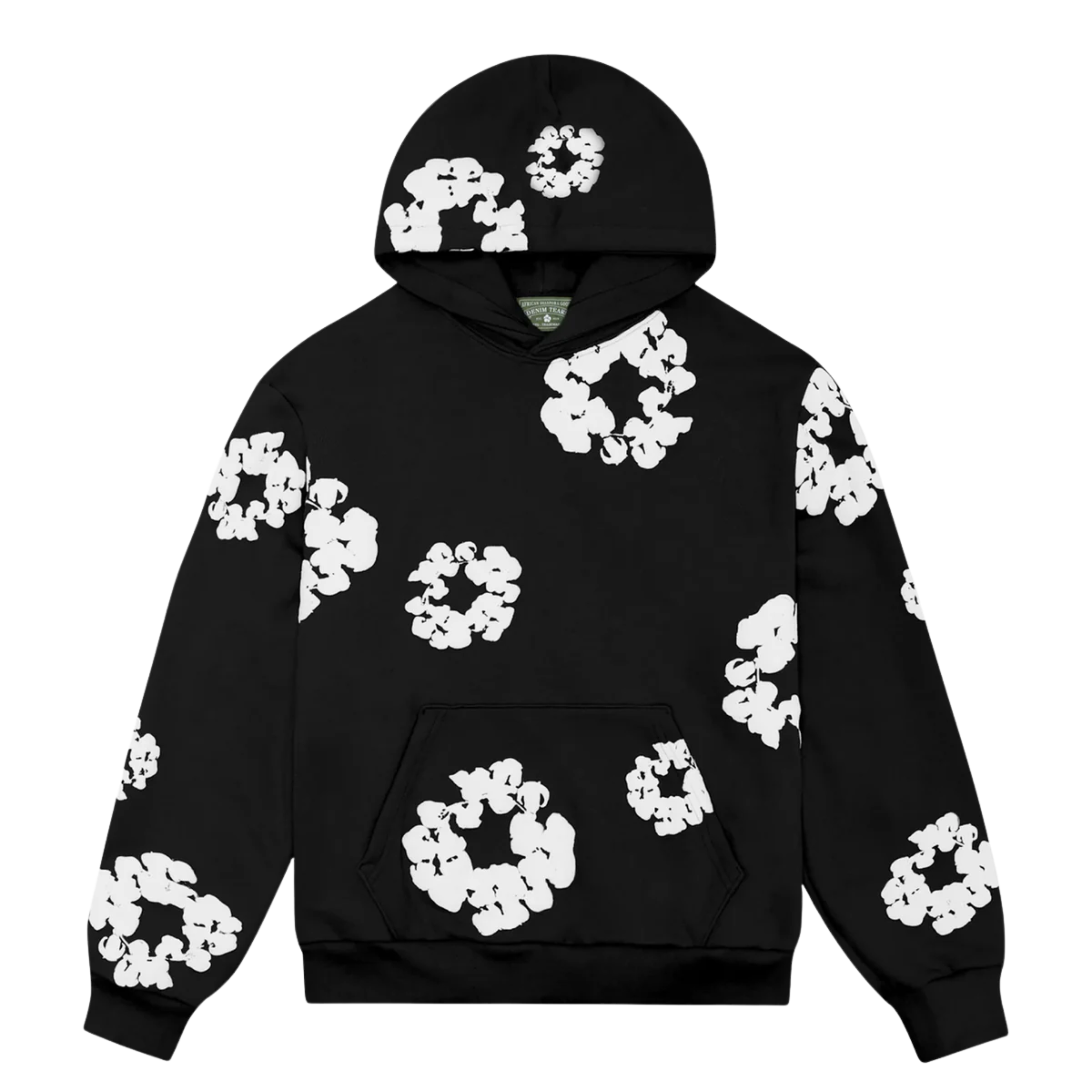 Denim Tears Cotton Wreath "BLACK" Hoodie