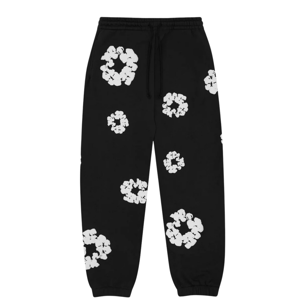 Denim Tears Cotton Wreath "BLACK" Sweatpants
