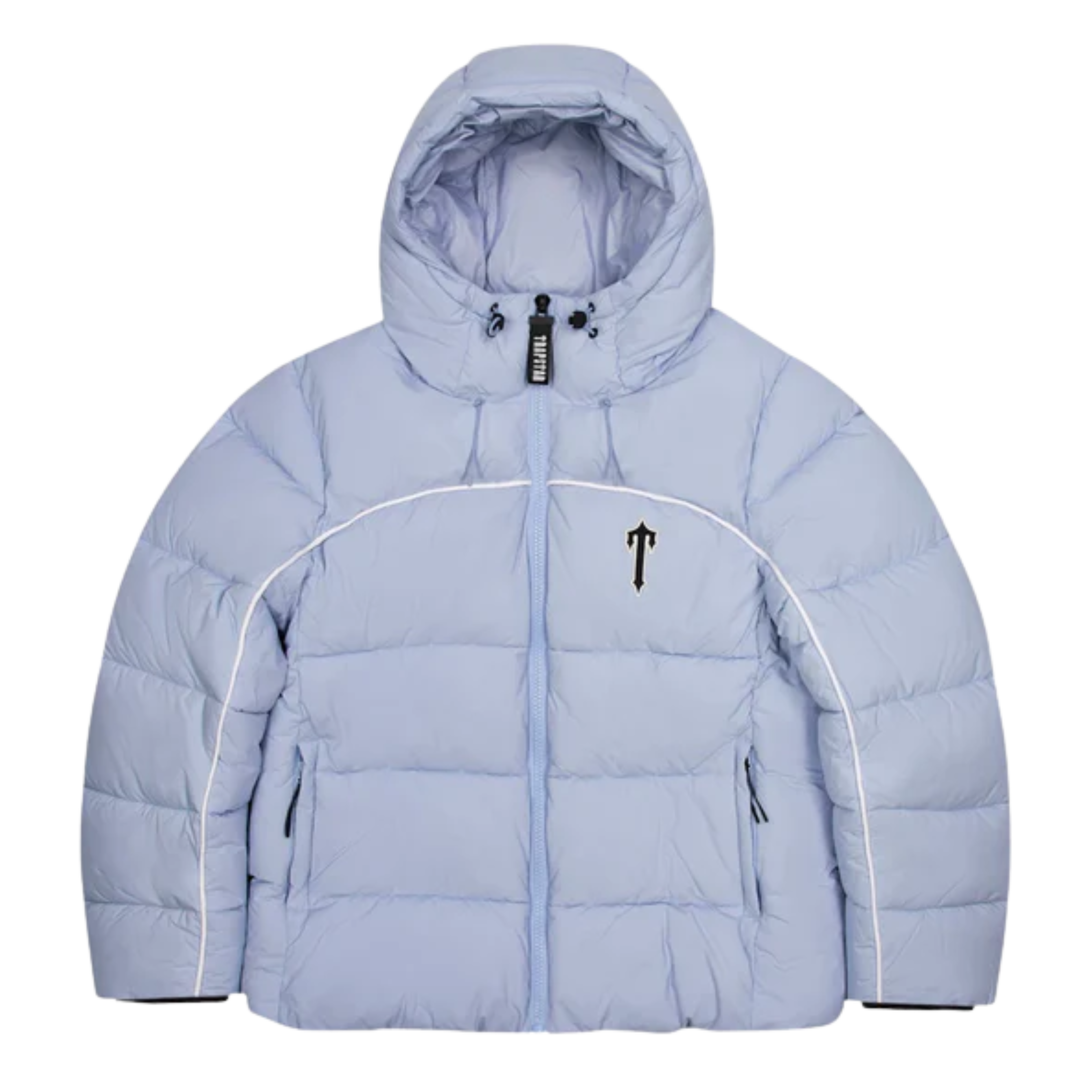 Trapstar Irongate Arch Pipping Puffer Jacket Ice Blue
