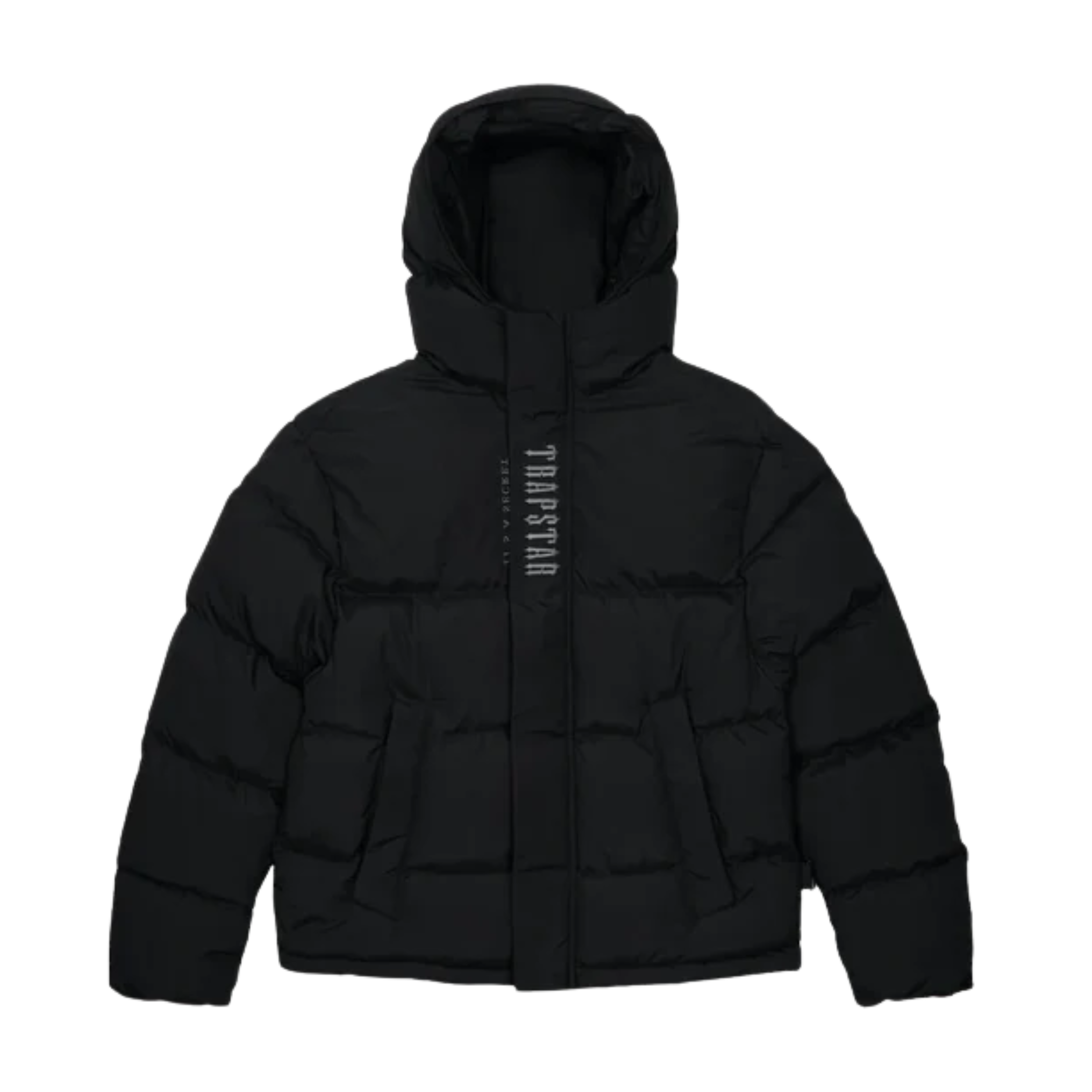 Trapstar Decoded 2.0 Hooded Puffer Jacket Black