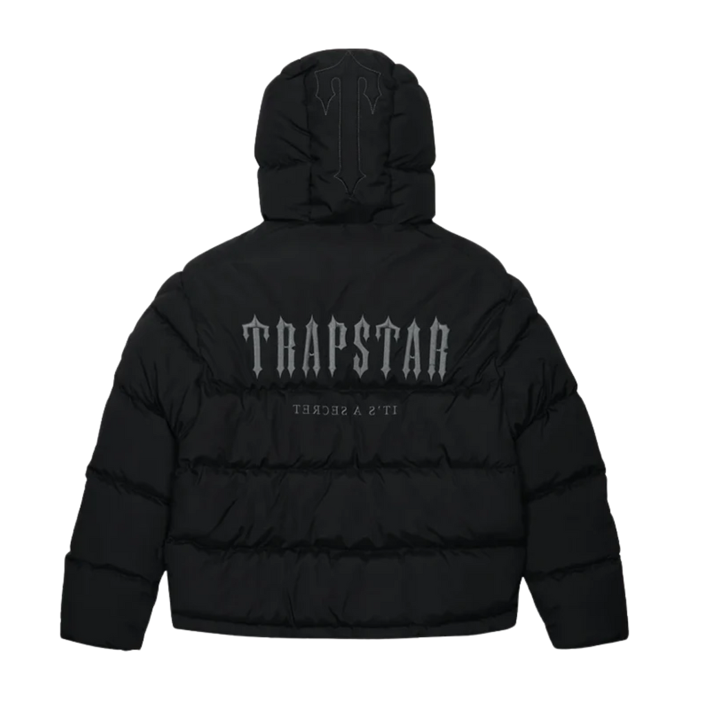 Trapstar Decoded 2.0 Hooded Puffer Jacket Black
