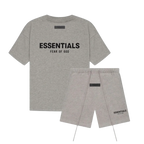 Fear of God Essentials Dark Oatmeal Summer Set