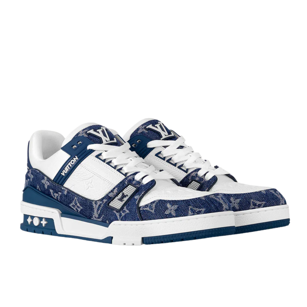 LV Monogram Trainers "BLUE DENIM"