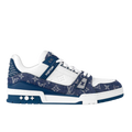 LV Monogram Trainers "BLUE DENIM"