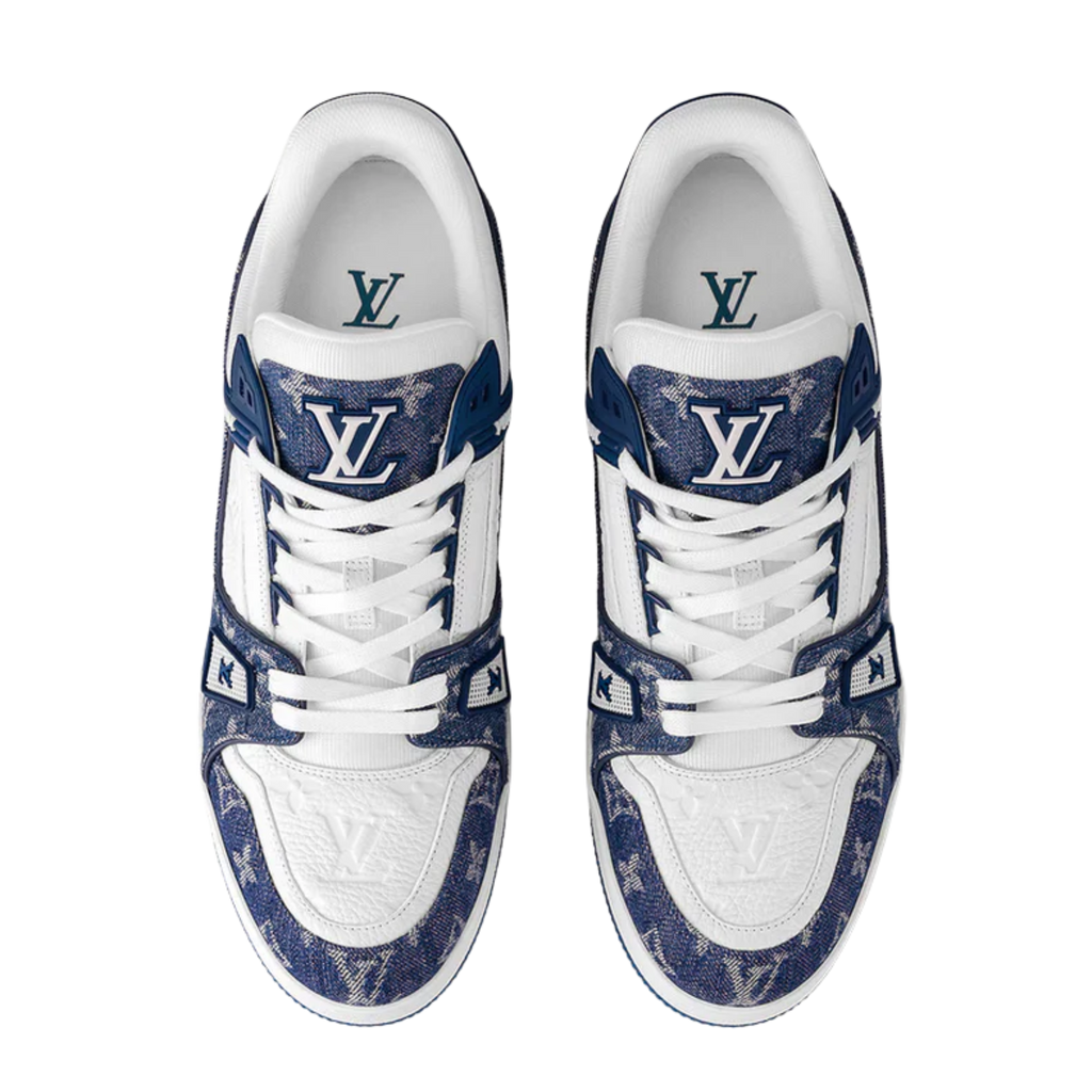LV Monogram Trainers "BLUE DENIM"