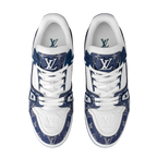 LV Monogram Trainers "BLUE DENIM"