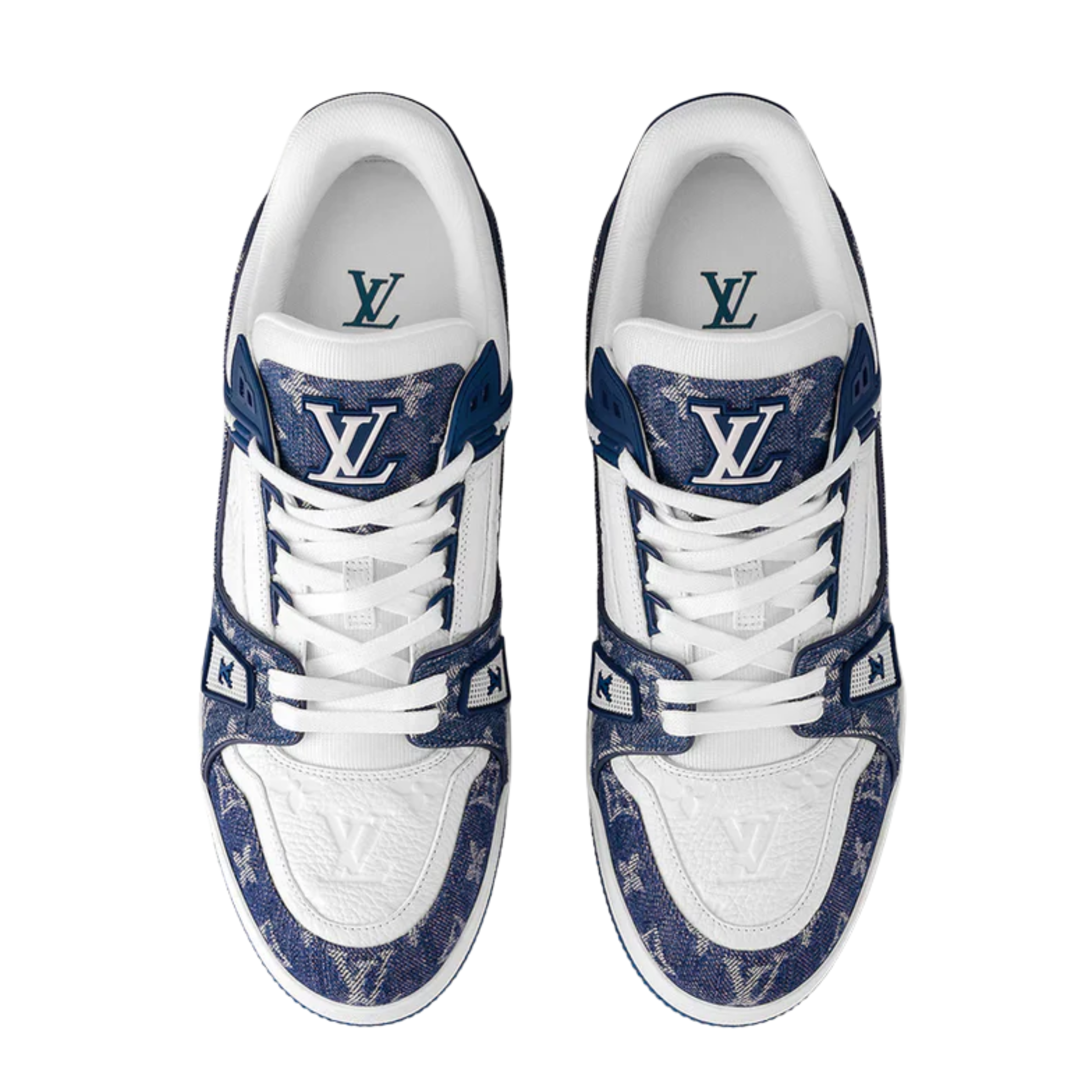 LV Monogram Trainers "BLUE DENIM"
