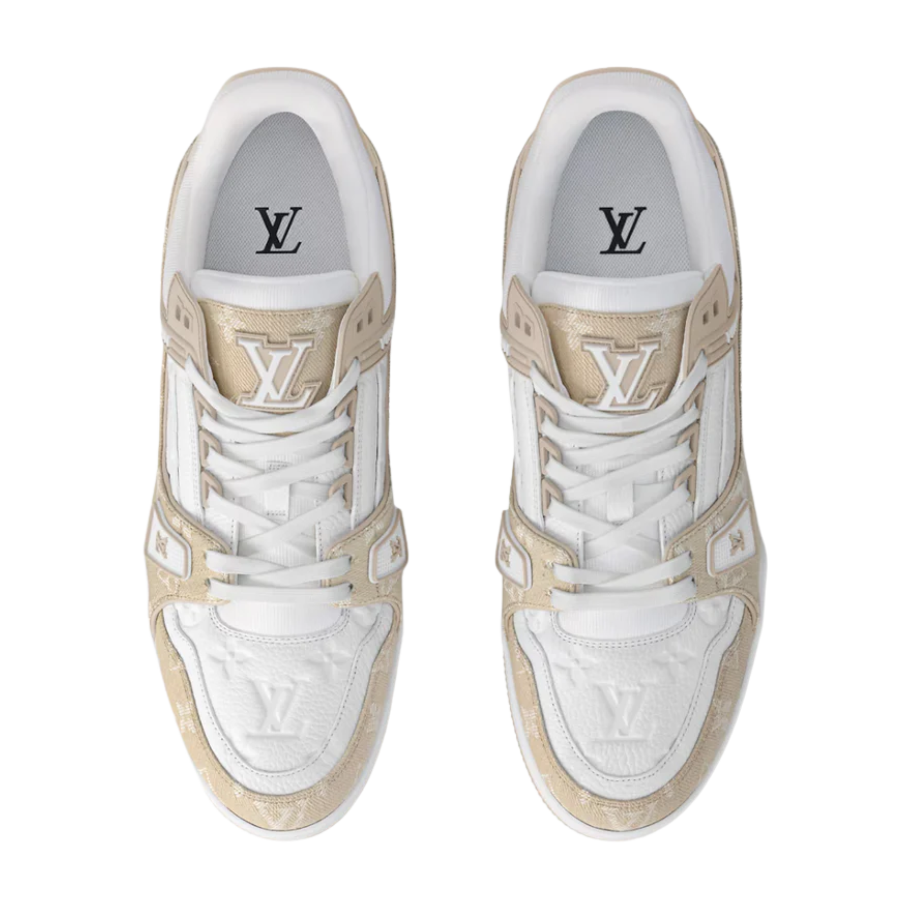 LV Monogram Trainers "BEIGE DENIM"