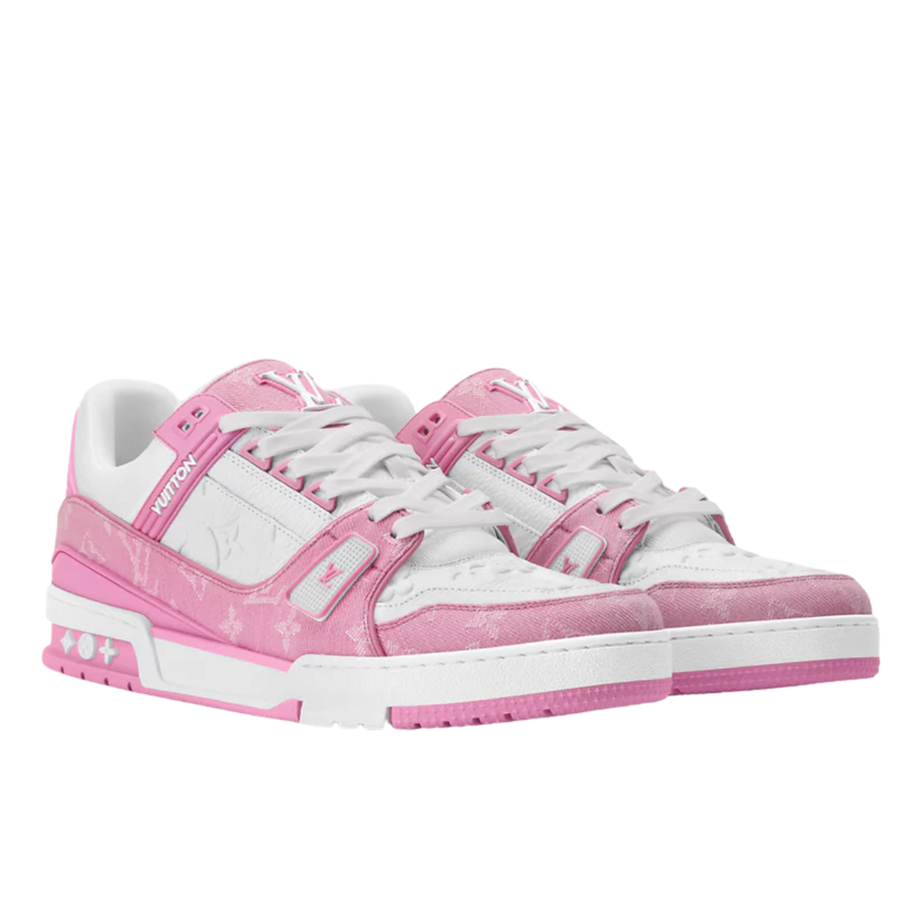 LV Monogram Trainers "PINK DENIM"