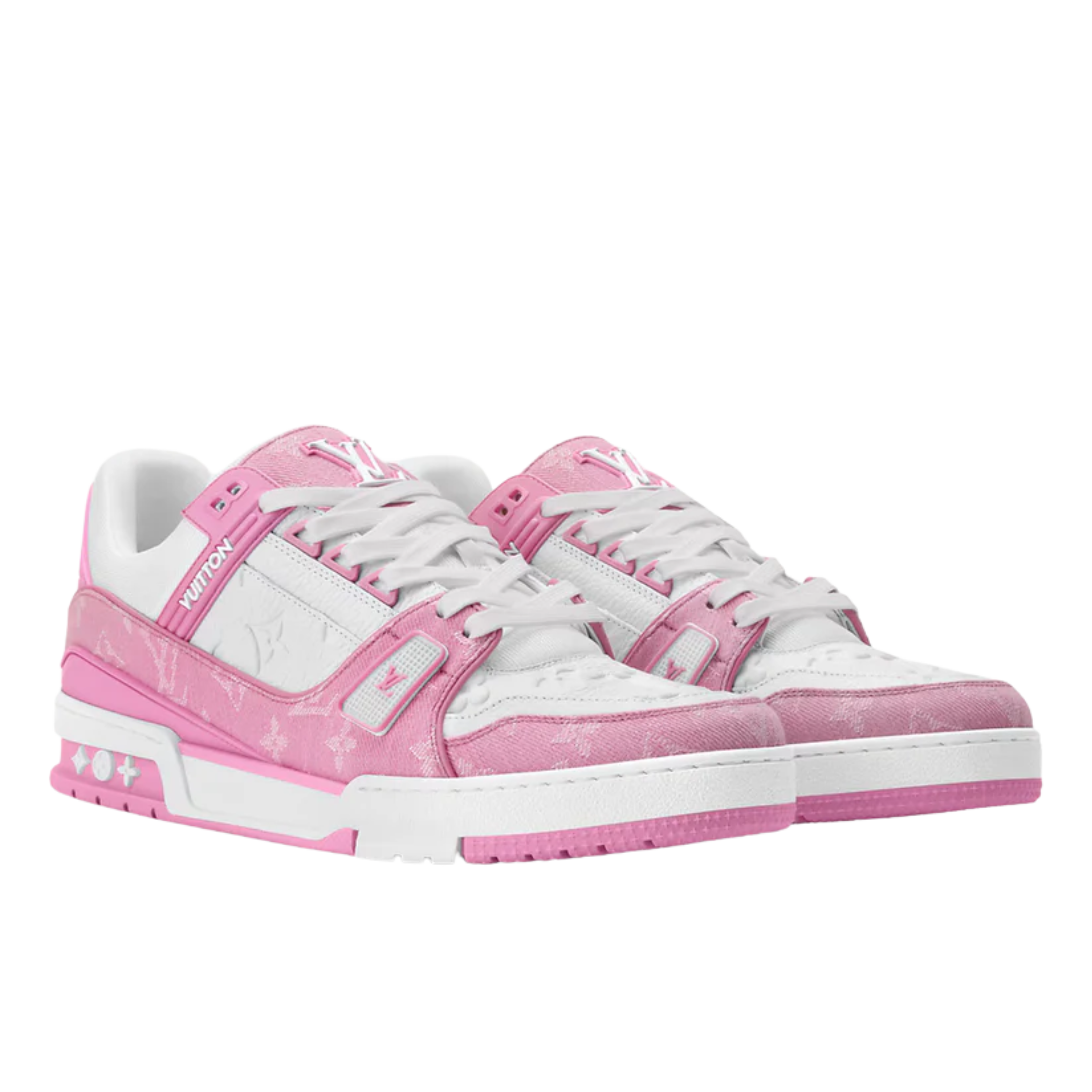 LV Monogram Trainers "PINK DENIM"
